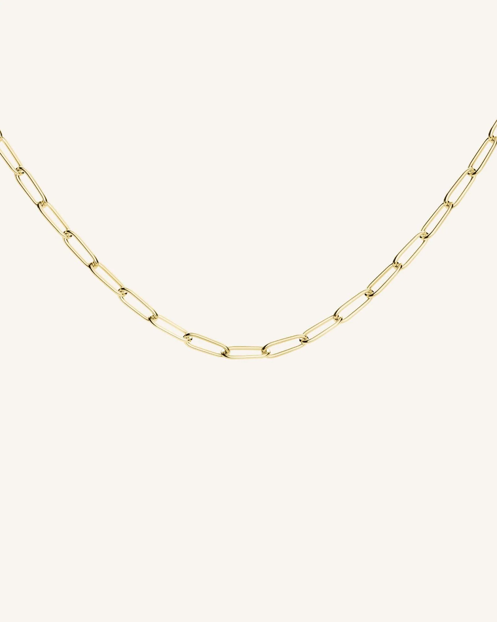 Rectangular Chain Necklace