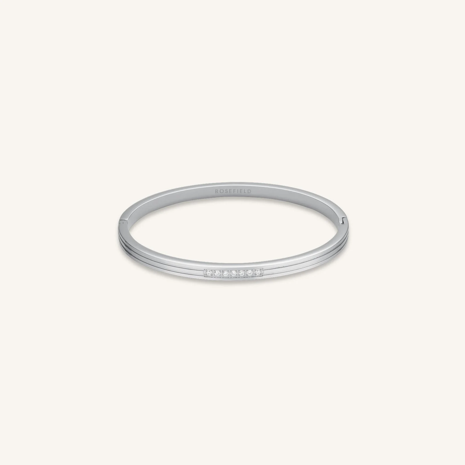 Striped Crystals Bangle - Image 5