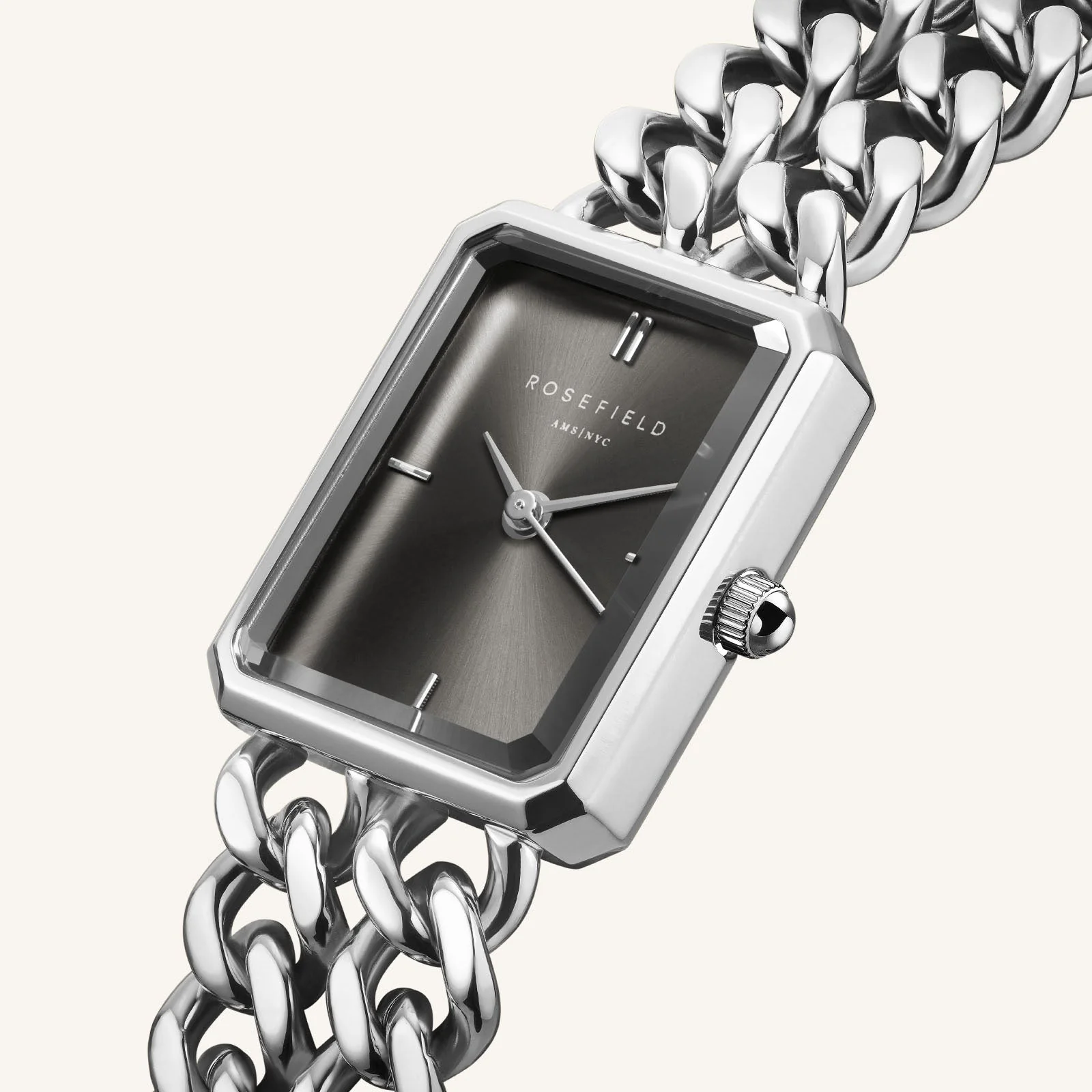 Studio Double Chain Silver - Image 3