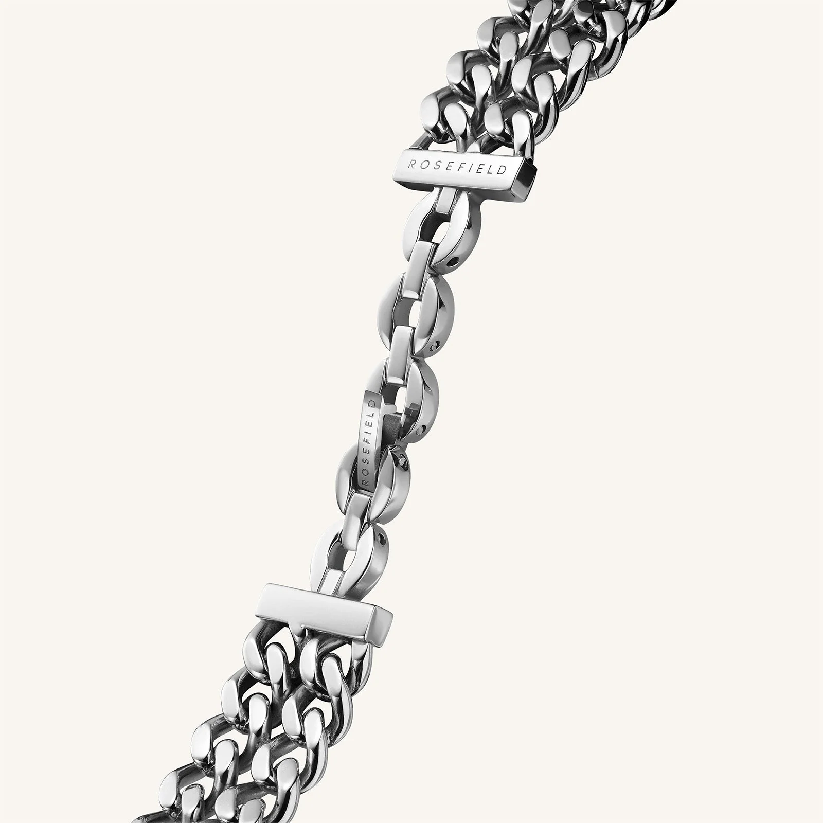 Studio Double Chain Silver - Image 4