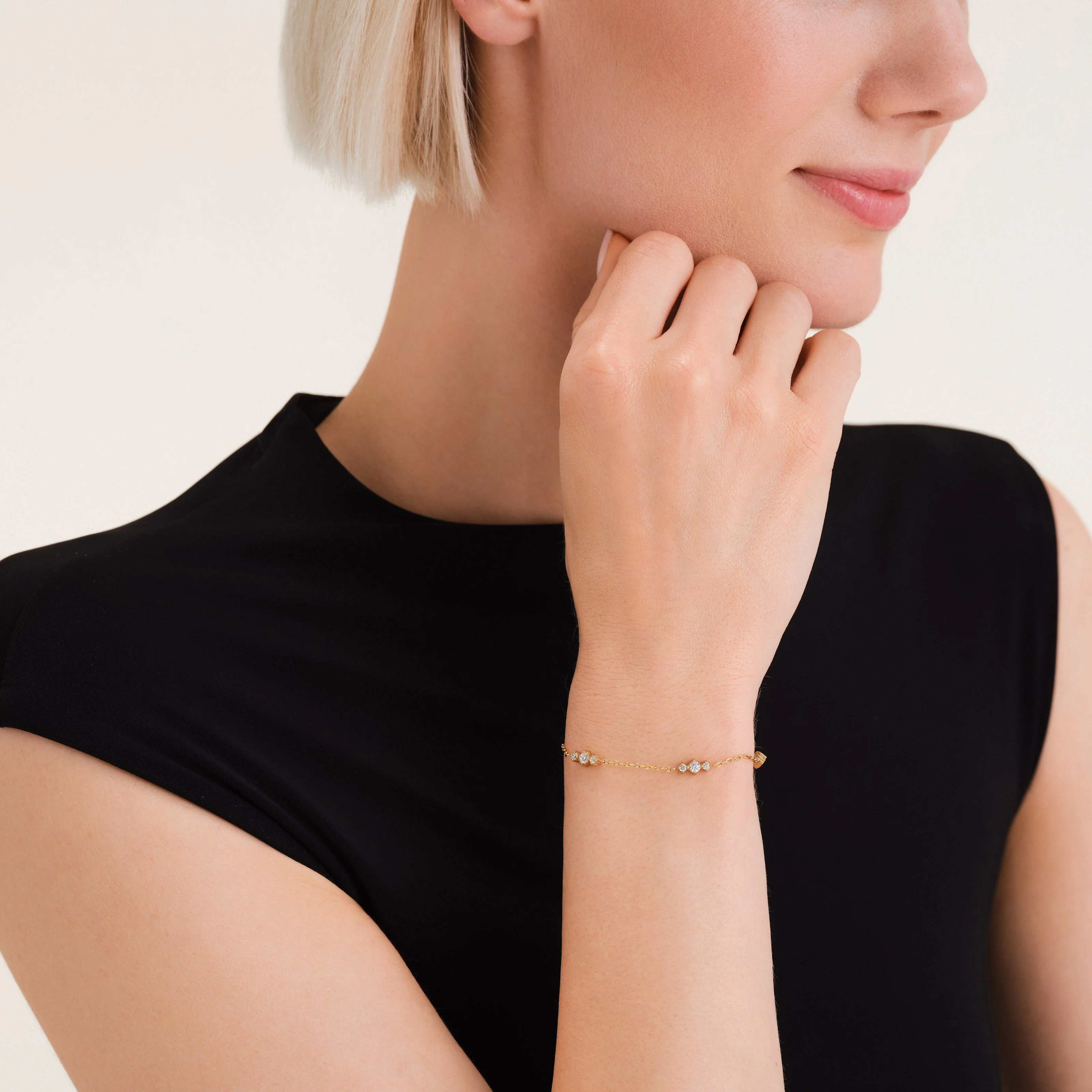 Triple Stones Bracelet - Image 6
