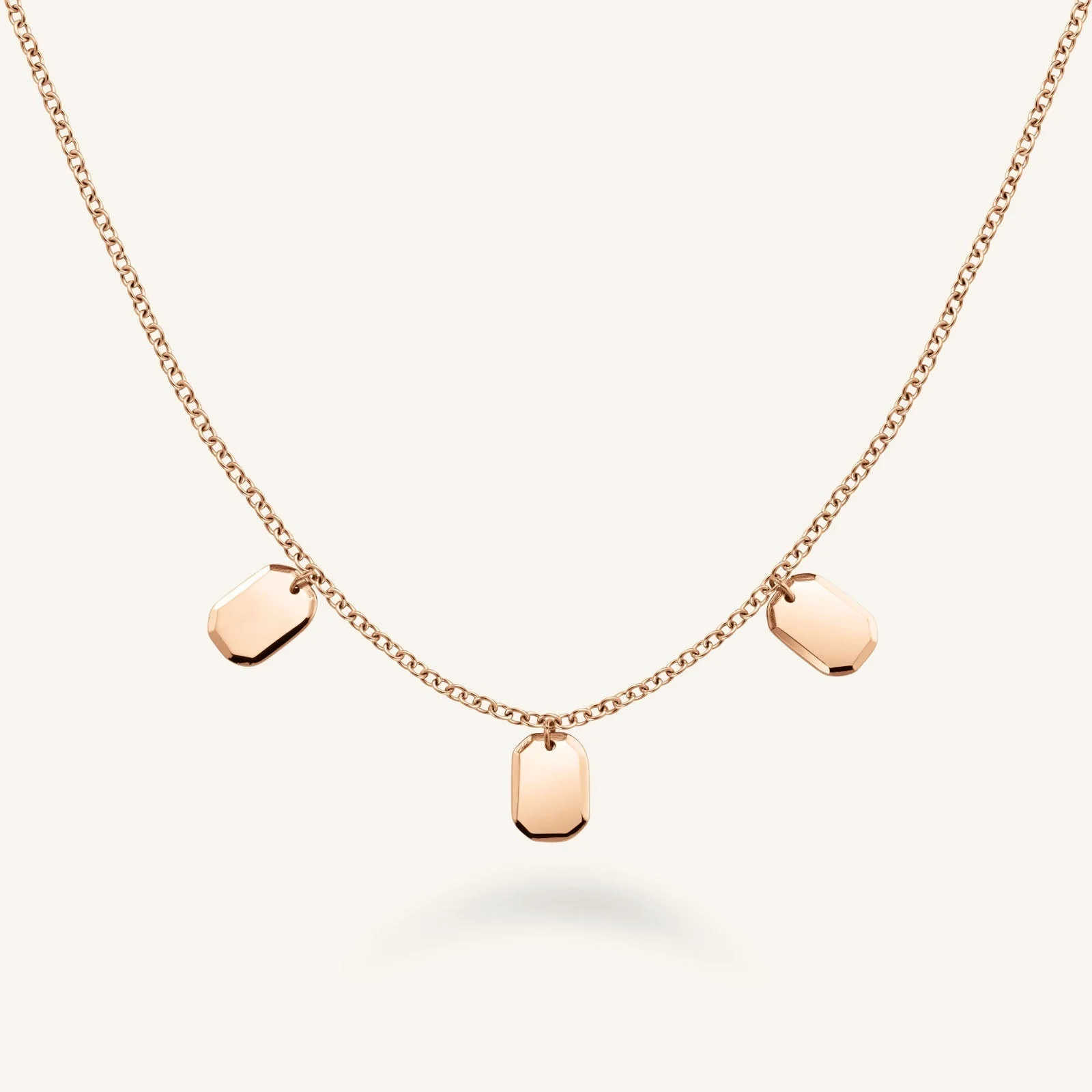 Triple Octagon Necklace - Image 3