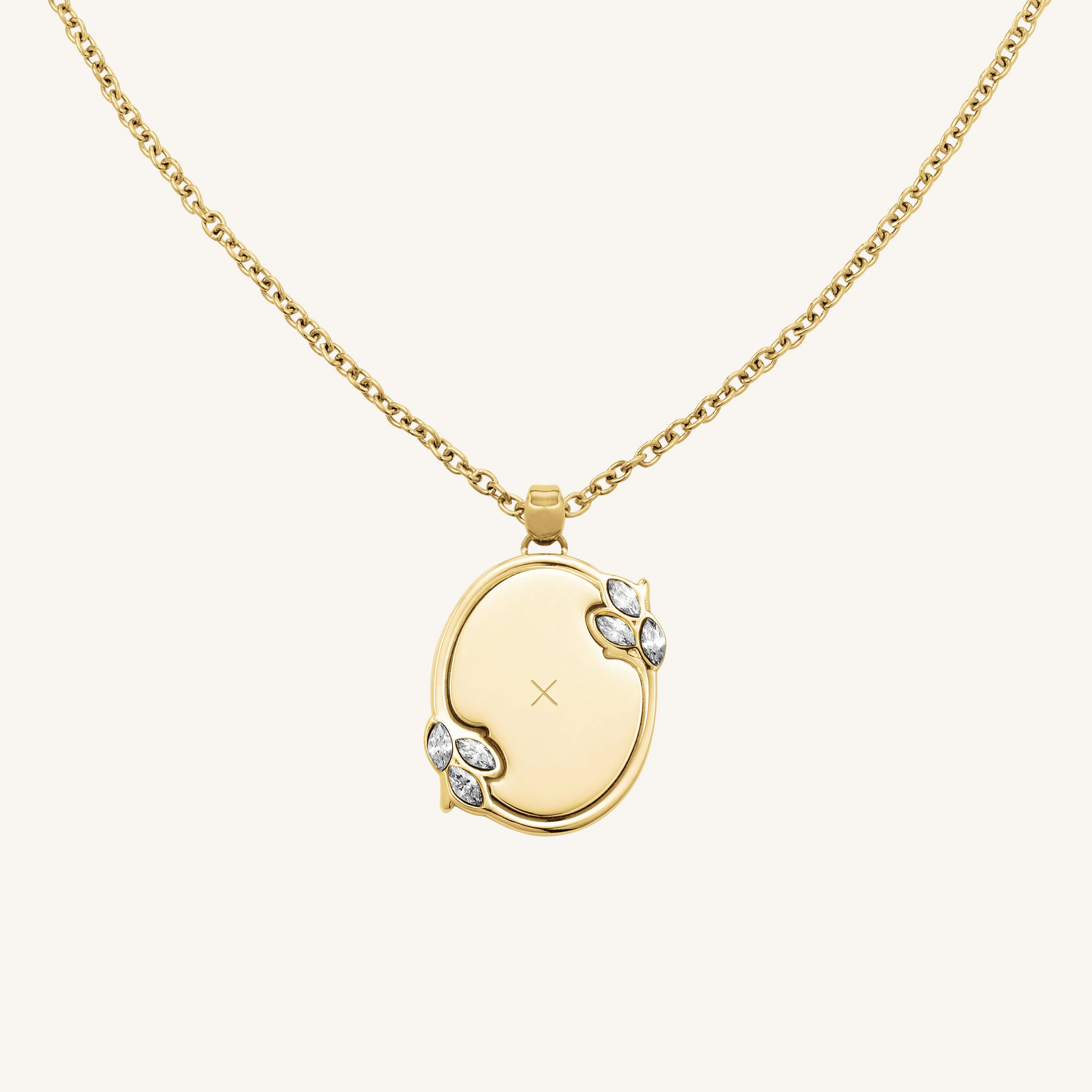 Vintage Oval Necklace